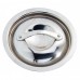 Winco DCL-375 Tri-Ply Stainless Steel Lid for 3-3/4 DCCR Mini Casserole