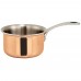 Winco DCSP-3C 3-1/2 11 oz. Tri-Ply Copper Plated Stainless Steel Mini Sauce Pan