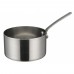 Winco DCWA-104S Stainless Steel 3-1/2 Diameter Mini Sauce Pan Serving Dish with Handle