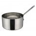 Winco DCWA-105S Stainless Steel 4-3/8 Diameter Mini Sauce Pan Serving Dish with Handle