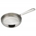 Winco DCWC-103S Stainless Steel 5 Diameter Mini Fry Pan Serving Dish with Handle