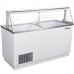 Wowcooler DIP-66 68" Ice Cream Dipping Cabinet Freezer | (12) Tub Capacity