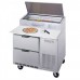 Beverage-Air DPD46HC-2 46 Two Drawer Pizza Prep Table