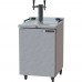 Beverage-Air DZ24-1-S Double Tap Dual Zone Kegerator Beer Dispenser - Stainless Steel, 4 1/6 Keg Capacity