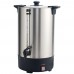 Winco ECU-100A Stainless Steel 100-Cup Coffee Chafer Urn