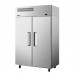 Turbo Air EF47-2-N-V E-Line 52 Two Solid Door Reach-In Freezer, 42 cu.ft.