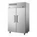 Turbo Air ER47-2-N6-V E-Line 52 Two Solid Door Reach-In Refrigerator, 42 cu. ft.