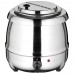 Winco ESW-70 10 Qt. Stainless Steel Soup Warmer Set - 120V