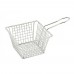 Winco FBM-554S 5 Square Stainless Steel Fry Basket