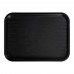 Winco FFT-1216K Black Plastic Fast Food Tray, 12 x 16