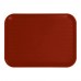 Winco FFT-1216U Burgundy Plastic Fast Food Tray, 12 x 16