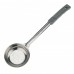 Winco FPPN-4 Gray 4 oz. One-Piece Perforated Portion Spoon / Spoodle