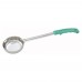 Winco FPS-4 4 oz. One-Piece Solid Portion Spoon / Spoodle