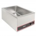 Winco FW-S500 23 Electric Countertop Food Warmer with One Full Size Pan Wells - 120V