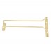 Winco GH-10 10 Brass Plated Wire Glass Hanger