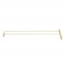 Winco GH-24 24 Brass Plated Wire Glass Hanger