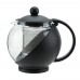 Winco GTP-25 25 oz Glass Teapot with Stainless Steel Infuser Basket