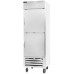 Beverage-Air HBF23HC-1-HS 27" Bottom Mount Horizon Series Half Door Reach In Freezer with LED Lighting