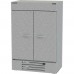 Beverage-Air HBF49HC-1-HS 52" Bottom Mount Horizon Series Two Section Half Door Reach In Freezer with LED Lighting