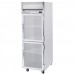 Beverage-Air HFP1HC-1HG Glass Half Door Reach-In Freezer - 24 Cu. Ft.