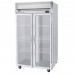 Beverage-Air HFP2HC-1HG Horizon Series 52 Double Half-Glass Door Reach-In Freezer - 49 Cu. Ft.