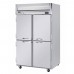 Beverage-Air HFP2HC-1HS Horizon Series 52 Solid Half Door Reach-In Freezer