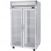 Beverage-Air HFPS2HC-1G Horizon Series 52 Glass Door All Stainless Steel Reach-In Freezer with LED Lighting