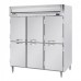 Beverage-Air HFPS3HC-1HS Horizon Series 78 Solid Half Door All Stainless Steel Reach-In Freezer