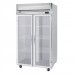 Beverage-Air HFS2HC-1G Horizon Series 52 Glass Door Reach-In Freezer with Stainless Steel Interior and LED Lighting