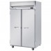 Beverage-Air HFS2HC-1S Horizon Series 52 Solid Door Reach-In Freezer with Stainless Steel Interior