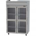 Beverage-Air HR2HC-1HG Horizon Series 52" Top Mounted Half Glass Door Reach-In Refrigerator