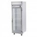 Beverage-Air HRP1WHC-1G Horizon Series 35 Glass Door Wide Reach-In Refrigerator with LED Lighting