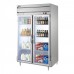 Beverage-Air HRPS2HC-1G Horizon Series 52 Glass Door All Stainless Steel Reach-In Refrigerator with LED Lighting