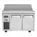Turbo Air JST-48-N 48 J Series 2 Section Salad / Sandwich Refrigerated Prep Table