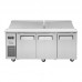 Turbo Air JST-72-N 71 J Series 3 Section Salad / Sandwich Refrigerated Prep Table