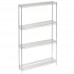 14D x 42L x 64H Chrome Wire Shelving Kit, 4-Shelf, NSF Listed