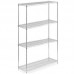 18D x 42L x 64H Chrome Wire Shelving Kit, 4-Shelf, NSF Listed