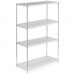 24D x 42L x 64H Chrome Wire Shelving Kit, 4-Shelf, NSF Listed