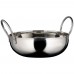 Winco KDB-6 28 oz. Mirror Finish Stainless Steel Kady Bowl with Welded Handles