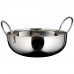 Winco KDB-7 40 oz. Mirror Finish Stainless Steel Kady Bowl with Welded Handles