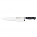 Winco KFP-100 Acero 10 Steel Chefs Knife with Black Handle