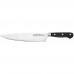 Winco KFP-104 Acero 10 Chefs Knife with Black Handle