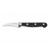 Winco KFP-30 Acero 2-3/4 Forged Peeling Knife with Black POM Handle
