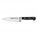 Winco KFP-60 Acero 6 Stainless Steel Chefs Knife with Black Handle