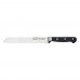 Winco KFP-82 Acero 8 Steel Serrated Bread Knife with Black Handle