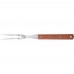 Winco KPF-612 12 5/8 Pot Fork with Wooden Handle