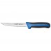 Winco KSTK-50 Sof-Tek 5-1/2 Steel Utility Knife with Black / Blue Handle