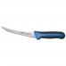 Winco KSTK-60 Sof-Tek 6 High Carbon Steel Boning Knife with Blue / Black Handle