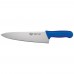 Winco KWP-100U Stal 10 Chefs Knife with Blue Handle