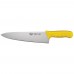 Winco KWP-100Y Stal 10 Chefs Knife with Yellow Handle